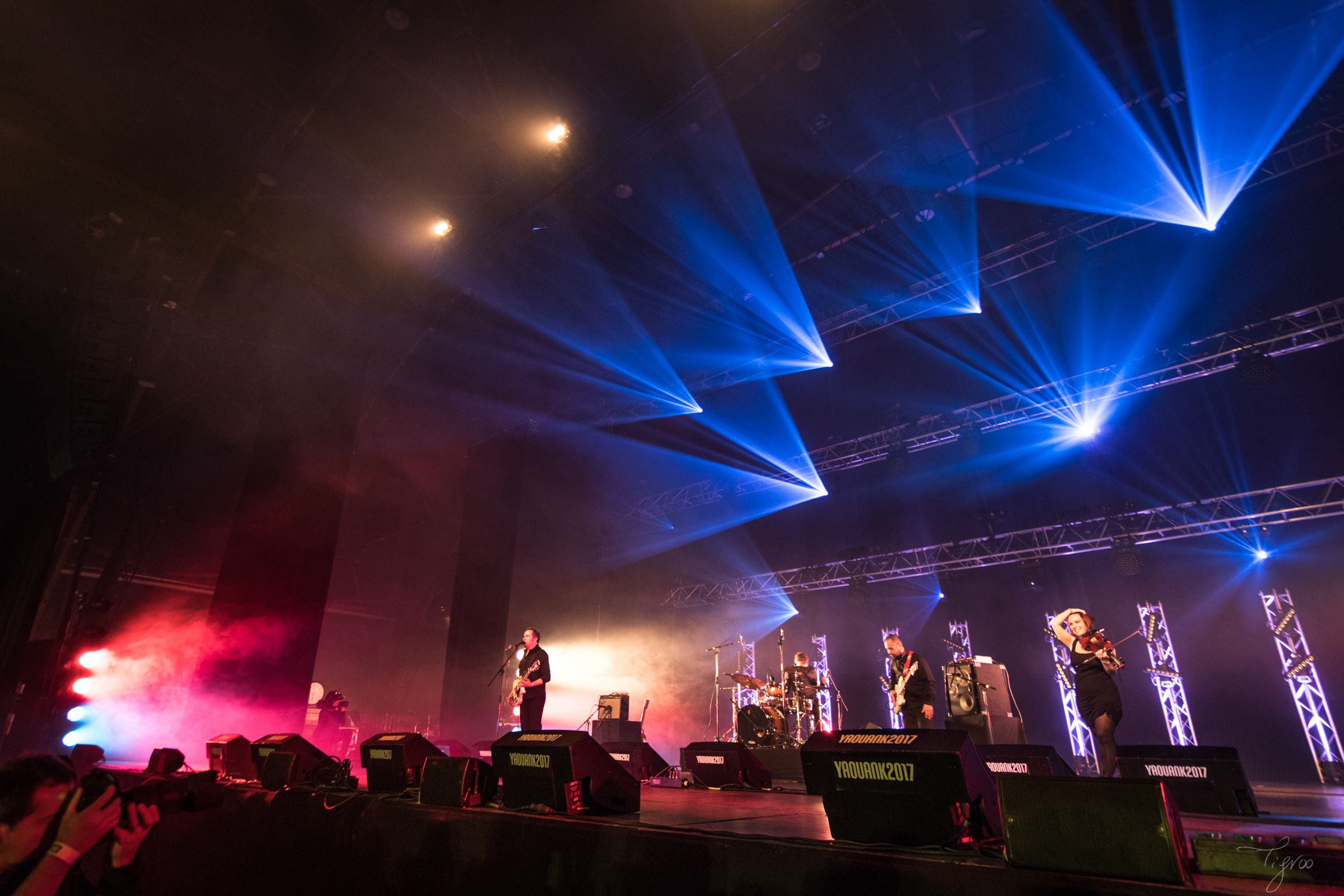 Yaouank danse concert musique Blain-Leyzour Elektrik