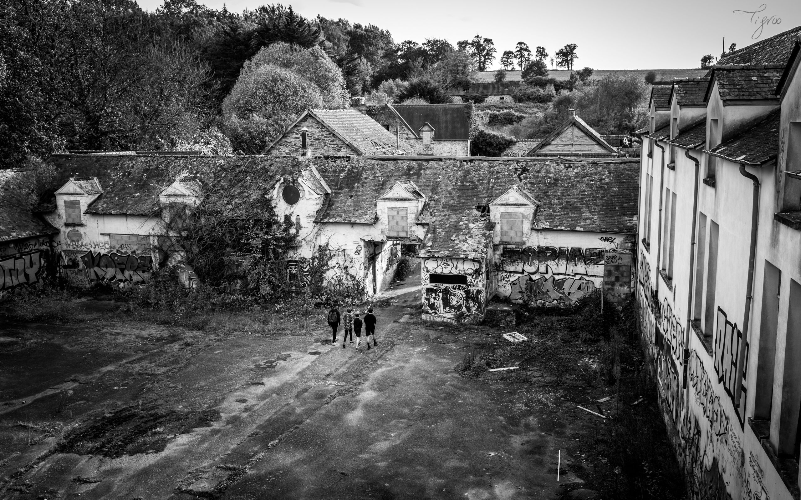 shooting photo photographes modèles urbex Halloween