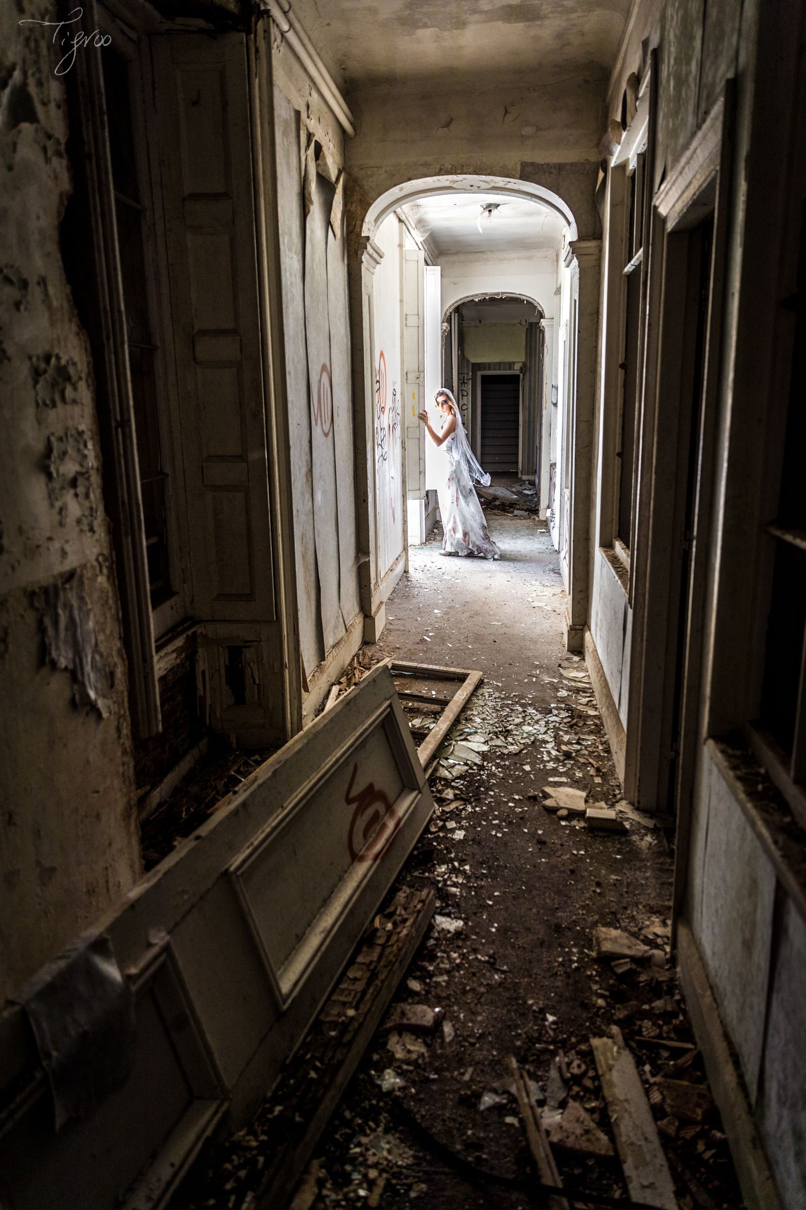 shooting photo photographes modèles urbex Halloween