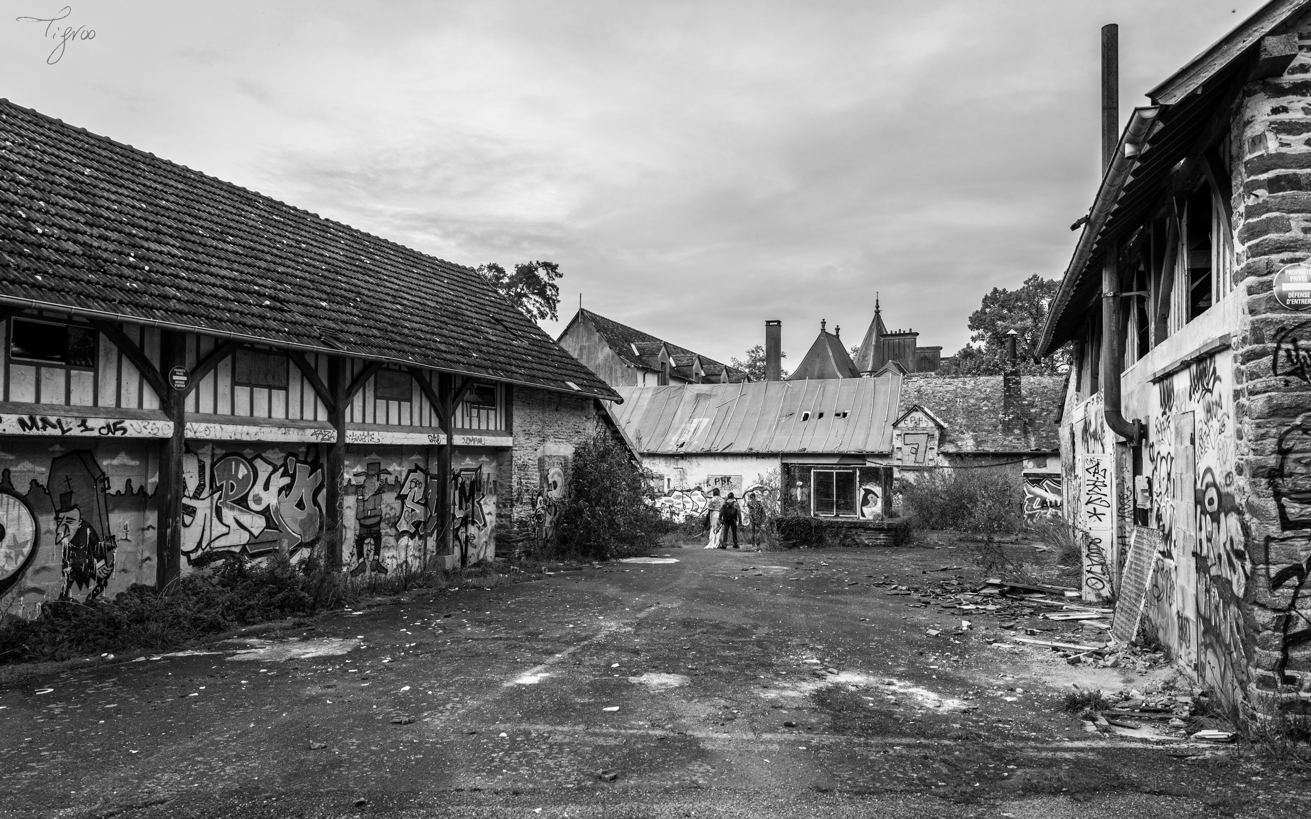 shooting photo photographes modèles urbex Halloween