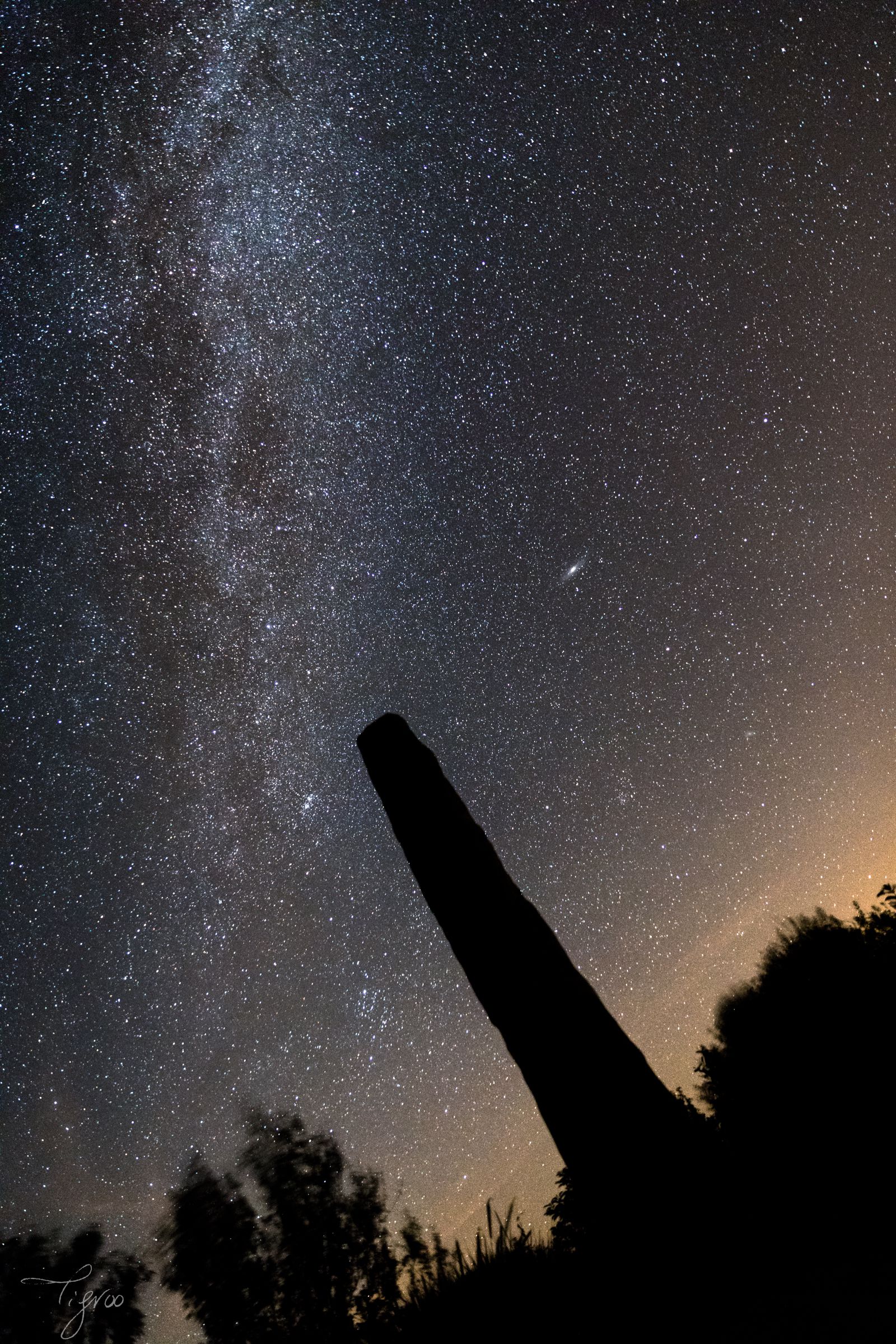 Comète NEOWISE photographe ciel étoiles Voie Lactée pollution lumineuse Fort La Latte Cap Fréhel